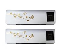 Aire Acondicionado Portátil Sin Conductos, Aire Acondicionado Montado En La Pared, Mini Sistema De Calefacción/aire Acondicionado Dividido, Refrigeración/calefacción Rápida Súper Silenciosa(B 2pcs)