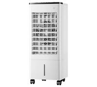 Aire acondicionado portátil sin conductos con temporizador de 15 horas y apagado automático inteligente, tanque de agua de 9 litros, ventilador de refrigeración silencioso, ventilador de baja energía