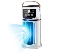 Aire Acondicionado Portatil Sin Tubo Exterior,Climatizador Evaporativo,Humidificador de Aire