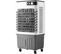 Aire Acondicionado Portatil Sin Unidad Exterior 60L Enfriador De Aire Evaporativo Portátil Enfriador Silencioso 3 Intensidades Oscilación 120° Timer 12H Para Una Refrigeración Eficiente A,80CM