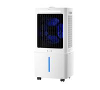 Aire acondicionado portátil sin ventana, enfriador evaporativo 3 en 1 con tanque de agua de 6.6 galones, control remoto evaporativo, 3 velocidades, temporizador de 12 horas, bolsas de hielo, para int