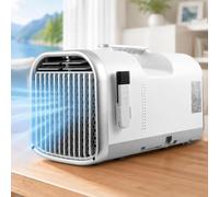 Aire acondicionado portátil, unidad de aire acondicionado para camping 4 en 1, mini refrigeración T1-PRO | 4400 - 5100 Btu, modos 4 en 1, unidad de aire acondicionado interior o exterior, evaporació