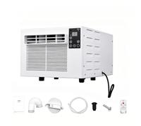 Aire Acondicionado portátil, Unidad de CA compacta con Control Remoto, refrigeración y deshumidificación para RV, Tienda de campaña, Habitaciones pequeñas