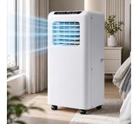 Aire Acondicionado Portátil, Unidad de Compresor 3 en 1 con Refrigeración,Temperatura Ajustable de 16 a 30 °C, 3 Velocidades, Mando a Distancia y Temporizador de 24 Horas 5000BTU