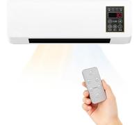 Aire Acondicionado Portátil, Unidad Portátil Montada en Pared, Electrodoméstico con Mando a Distancia Frío Calor(#A)