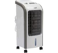 Aire Acondicionado Portátil, Ventilador | Enfriador de Aire| Humidificador Móvil 3 en 1, Tanque de Agua de 4L, Bajo Consumo, Con Ruedas Sin Control Remoto, 3 Velocidades, Sin Tubo Exterior