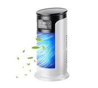 Aire acondicionado portátil, ventilador personal portátil, enfriador evaporativo | Depósito de agua de 0,3 l, refrigeración silenciosa para oficina, escritorio y viaje, climatizador