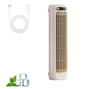 Aire acondicionado portátil, ventilador silencioso de bajo consumo con 3 velocidades y pantalla táctil LED, tecnología Cooling Ace
