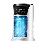 Aire acondicionado portátiles: ventilador de refrigeración para espacio personal, ventilador de aire acondicionado pequeño | Enfriador de aire USB, aire acondicionado silencioso, ventilador de