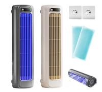 Aire Acondicionado Qinux Brizaac Imwing Cooling Ace, Ventilador Portátil Brizac Shirem, Ventilador de Torre sin Aspas Briz de 3 Velocidades, Silencioso, for Pared o Escritorio(Mixed color-2pcs,Plug-in