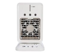 Aire acondicionado recargable por USB con tanques de agua de 300 ml, ventilador de refrigeración portátil de escritorio para el dormitorio del hogar o