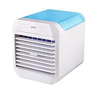 Aire Acondicionado Recargable refrigerado por Agua, Enfriador de Aire portátil, humidificación y Ventilador silencioso con 3 velocidades, Ventilador de Escritorio portátil Personal de Verano para el