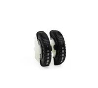 Aire Acondicionado Salida Rodillo Control Aire Acondicionado Rueda Rodante Con Base Ventilación CA Para Benz Clase E W211 E200 E300 E230 E260 E280 2/3 Uds Salida Aire Salpicadero(Black Rear)
