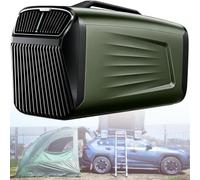 Aire Acondicionado Sin Unidad Exterior Fija 5200 BTU Portátil Compacto | Para Caravana, Camión, Coche, Camping, Tienda y Hogar Familiar(Green)