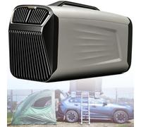 Aire Acondicionado Sin Unidad Exterior Fija 5200 BTU Portátil Compacto | Para Caravana, Camión, Coche, Camping, Tienda y Hogar Familiar(Silver)