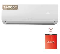 Aire Acondicionado EVVO Split Inverter Frío-Calor con WiFi, Eficiente y Silencioso, Función frío/calor - 9.000 a 24.000 BTU