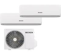 Aire Acondicionado Split BECKEN BAC9603 Multi (18+21 m² - 2323 / 2.7+3273 / 3.8 BTUs - Blanco)