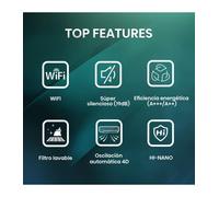 Aire acondicionado split hisense uni pure clase 3010fg - h 3354 kcal - h wifi blanco