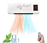 Aire acondicionado Split Max, portátil, de pared, sin instalación, silencioso, con temporizador, for casa u oficina.(C)