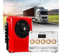 Aire acondicionado split universal, unidad de aire acondicionado automotriz eléctrica de nueva energía, aire acondicionado de estacionamiento eléctrico de 12 V/24 V para camiones, semirremolques, au