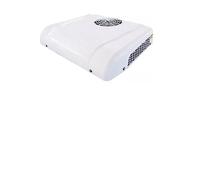 Aire Acondicionado, Unidad de refrigeración de montaje en techo de 850 W, DC12v/24v, aire acondicionado portátil for coche, ventilador de refrigeración de aire for camión RV(DC12V,Bianco)