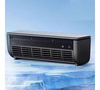 Aire Acondicionado Ventilador Pared Sin Unidad Exterior Diseño De Rociador Con Control Remoto Se Puede Colgar O Colocar De Pie Ac Portatil 220 V(Black)