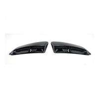 Aire Capó Delantero Rejilla Compatible Con Ford Para Mustang 2016 2017 2018 2019 2020 2021 2022 2023 Incluye Rejillas Ventilación Laterales Salida Aire Trasera Moldura Ventana(Black)