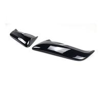 Aire Capó Delantero Rejilla Compatible Con Ford Para Mustang 2016-2023 Tomas Aire Laterales Rejillas Ventilación Tapa Marco La Toma De Aire Traser Moldura(Black)