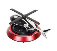 Aire de Aire Aire a los Ambientadores con Solar, Aliviar el Estrés, los Olores de Purifie del Helicópter (rojo)
