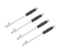 Aire de Neumático Cuck, Chuck de Aire Dual 1/4 Pulgada NPT de Acero Inoxidable Inflador de Llanta de Aleación de Acero Inoxidable con Agarre Cómodo Adecuado para Compresores e