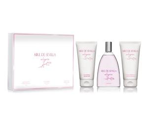 Aire de Sevilla Alegría - Set Perfume para Mujer Edt, Gel de Ducha e Hidratante Perfumadas