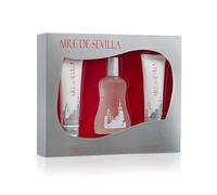 Aire de Sevilla para Mujer - Set Eau de Toilette, Crema Perfumada y Gel Exfoliante
