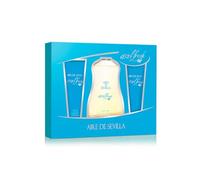 Aire de Sevilla Set de Belleza Edición Azul Fresh - Crema Hidratante Corporal, Eau de Toilette, Gel Exfoliante