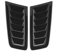 Aire del Coche Capó Compatible con Focus RS MK2 Estilo Capó De Coche Ventilación Scoop Capó Respiraderos Entrada Aire Cubierta Motor Turbina Embellecedor Cubierta del Motor De Turbina(3)