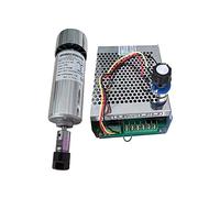 Aire enfriado 0.3kw Cnc SPINDLEMOTOR KIT ER16 CHUCK MOTOR DE HECHO 300W / Fuente de alimentación Gobernador la velocidad for el grabado Tallado, Perforación(Package 4 ER16)