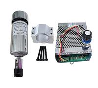 Aire enfriado 0.3kw Cnc SPINDLEMOTOR KIT ER16 CHUCK MOTOR DE HECHO 300W / Fuente de alimentación Gobernador la velocidad for el grabado Tallado, Perforación(Package 5 ER16)