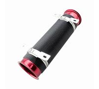 Aire frío para la Entrada Conducto de Aire de 76 mm para admisión de tubería para Manguera de Aire frío para automóvil para Turbo para(Rojo)