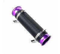 Aire frío para la Entrada Conducto de Aire de 76 mm para admisión de tubería para Manguera de Aire frío para automóvil para Turbo para(Morado)