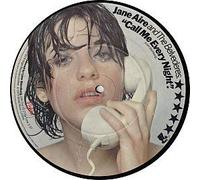 Aire, Jane & Belvederes Call Me Every Night 7"PD Virgin VS273 EX1979 7" picture disc in pvc sleeve