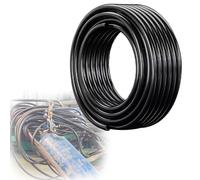 aire manguera tubo comprimido 10 20 30 50 80 100 M Longitud Tubo De Línea De Manguera De Aire De PU, Manguera Neumática De Compresor De Aire(B,L 50m/164ft OD X ID 12 X 8mm)