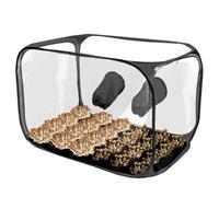 Aire Quieto | Casa De Cultivo Ventilada Plegable Diseño Pop | 76x43x44,5 cm Suministros para Cultivar Setas | para Azotea, Balcón, Apartamento Urbano, Protección Invernal Y Jardín Trasero
