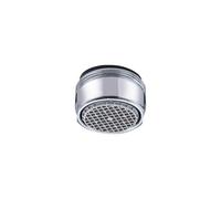 Aireador Anticalcáreo para Grifería Macho 24x100 | Sistema Antical con Rejilla Metálica | Ahorro de Agua y Protección contra Sedimentos | Acabado Cromado Brillante | NOYON & THIEBAULT