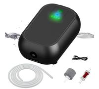 Aireador Cebo Recargable - Bomba Silenciosa Exterior | Oxigenador Portátil Acuario | Fuente Doble Energía para Pecera Tanque Agua Herramienta Acuática Movible Viaje Herramientas Accesorio