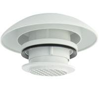 Aireador con ventilador de 12 v gris claro comet