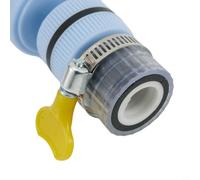 Aireador de burbujas de 6 capas que ahorra agua para grifos de cocina, filtro purificador de minerales giratorio de 360° a prueba de salpicaduras que tiene antisalpicaduras, se adapta a roscas de