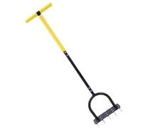 Aireador De Césped - Punta Manual De Aireación De Césped Con Mango En T | Herramienta Para Descalzar El Suelo | Adecuado Para Jardín, Exterior, Vivero, Patio, Patio Y