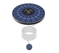 Aireador de Estanque con Energía Solar Bomba de Aire Silenciosa de 2,5 W | Conjunto de Bomba de Aire Flotante para Acuarios Exteriores y Peceras Paisajismo Bebederos de Pájaros