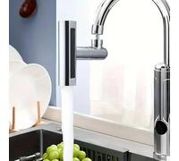 Aireador de grifo de cocina con 4 modos Bienestar In Linea - Grifo giratorio 1080° - Aireador para grifo - Filtro de grifo extensor de cocina - Extensión spray