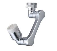 Aireador de grifo, extensor giratorio 1440° Filtro salpicaduras universal Accesorio lavado cara for fregadero 2 modos salida agua,Aireadores,1 PC