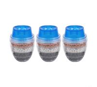 Aireador de grifo giratorio con 2 modos - para cabezal rociador de fregadero a prueba de salpicaduras para cocina y baño - Accesorio de grifo de ahorro de agua M22/M24 - Rojo (3 piezas)